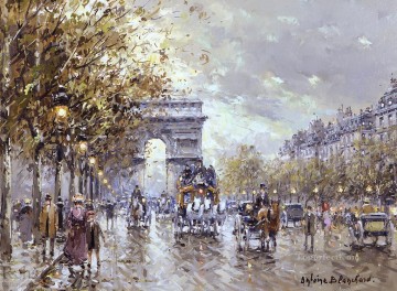  Paris Art - antoine blanchard paris l arc de triomphe